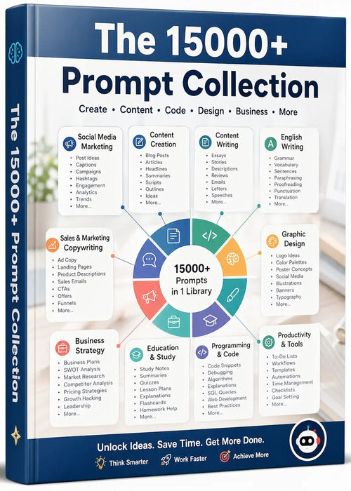 AI Prompt Library - Ultimate ChatGPT & Midjourney Prompt Collection for SEO - Mashiro's Mashup