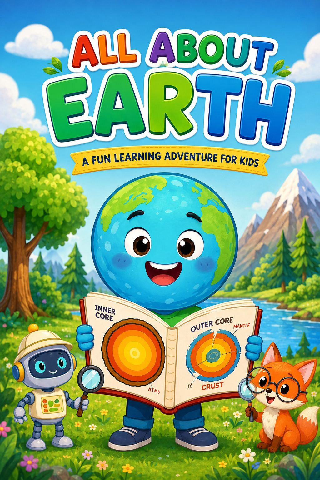 Planet Earth Book - Kids Printable Book With Earth Science Guide & Activities - Mashiro's Mashup