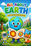 Planet Earth Book - Kids Printable Book With Earth Science Guide & Activities - Mashiro's Mashup