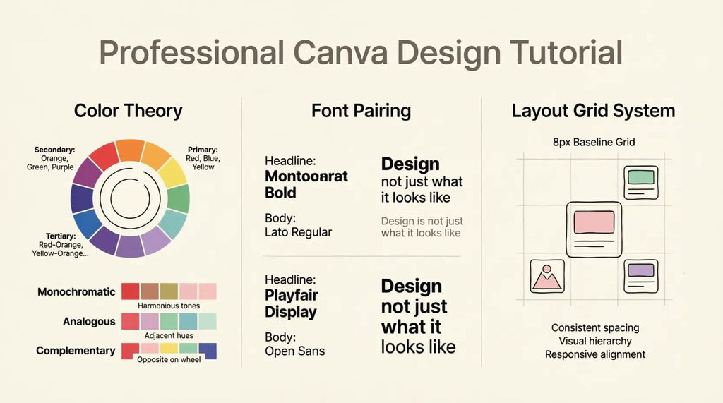 Canva Design Tutorial – Printable PDF Guide for Beginner Digital Design - Mashiro's Mashup
