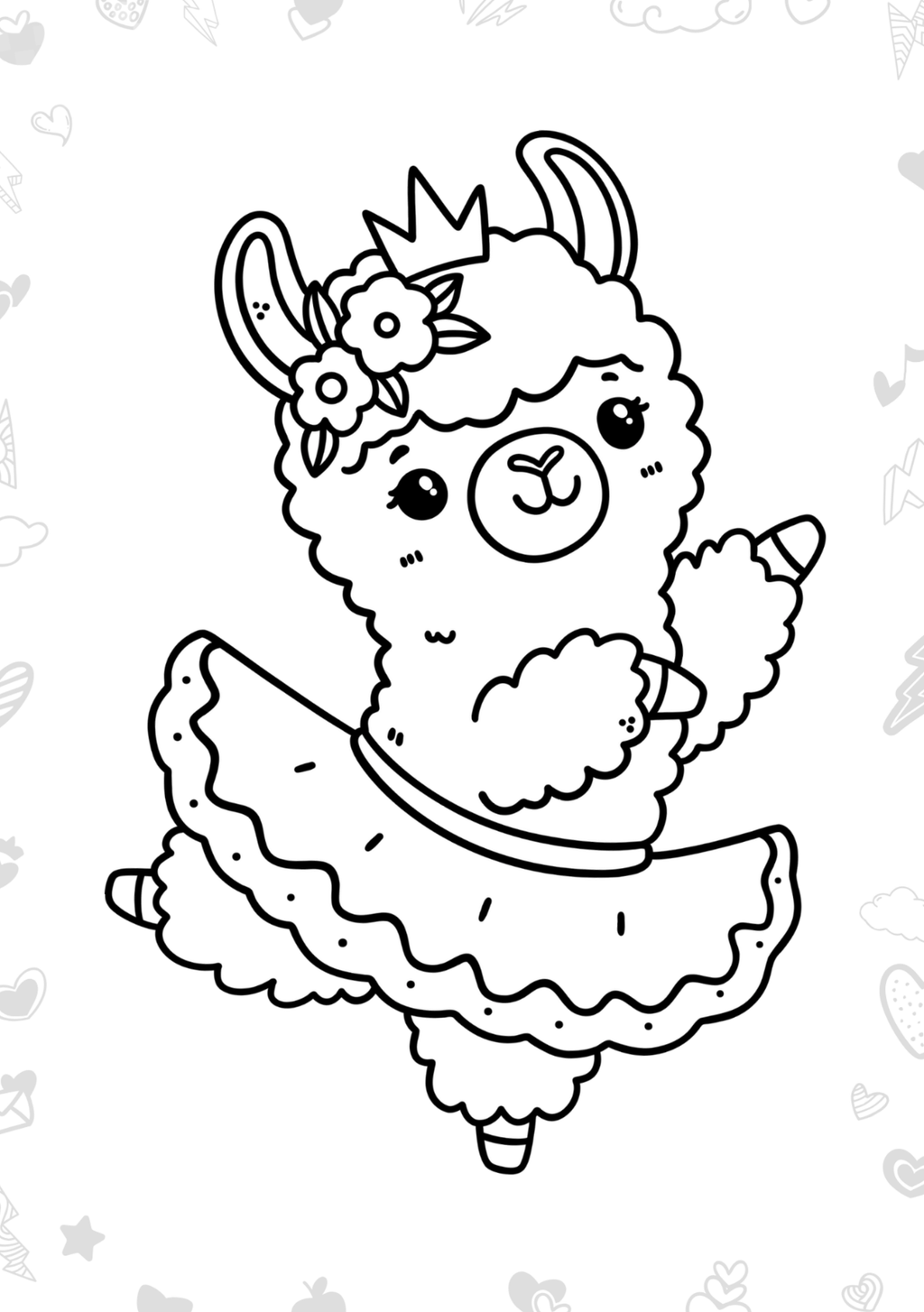 52 Cozy Animal Coloring Pages Printable PDF, Cute Animal Coloring Book for Kids, Kawaii Animals, Instant Download - Mashiro's Mashup