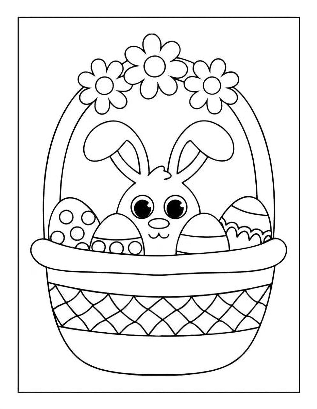 Spring Picnic Coloring Pages - Printable PDF Kids Coloring Sheets & Crafts - Mashiro's Mashup