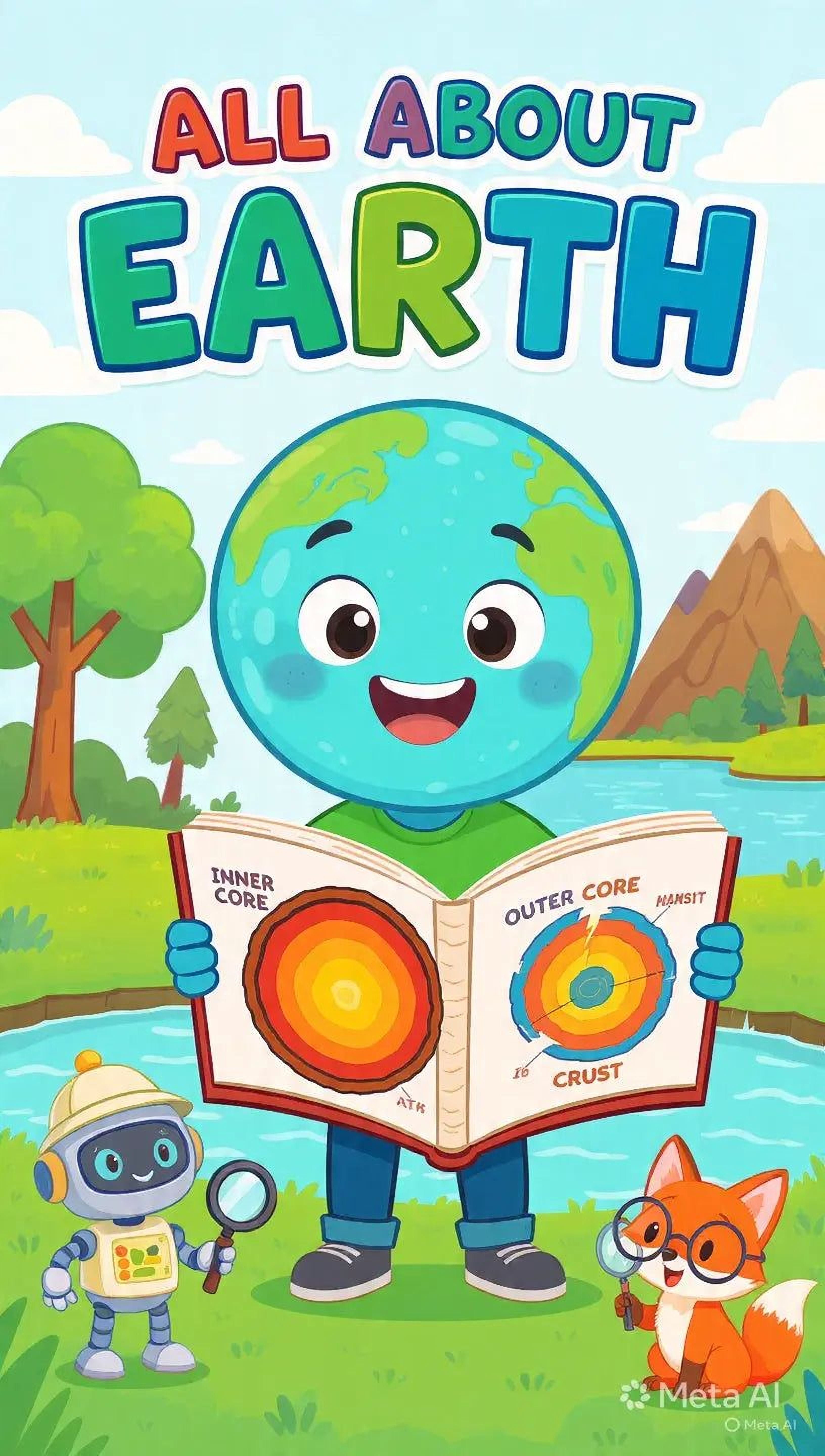 Planet Earth Book - Kids Printable Book With Earth Science Guide & Activities - Mashiro's Mashup