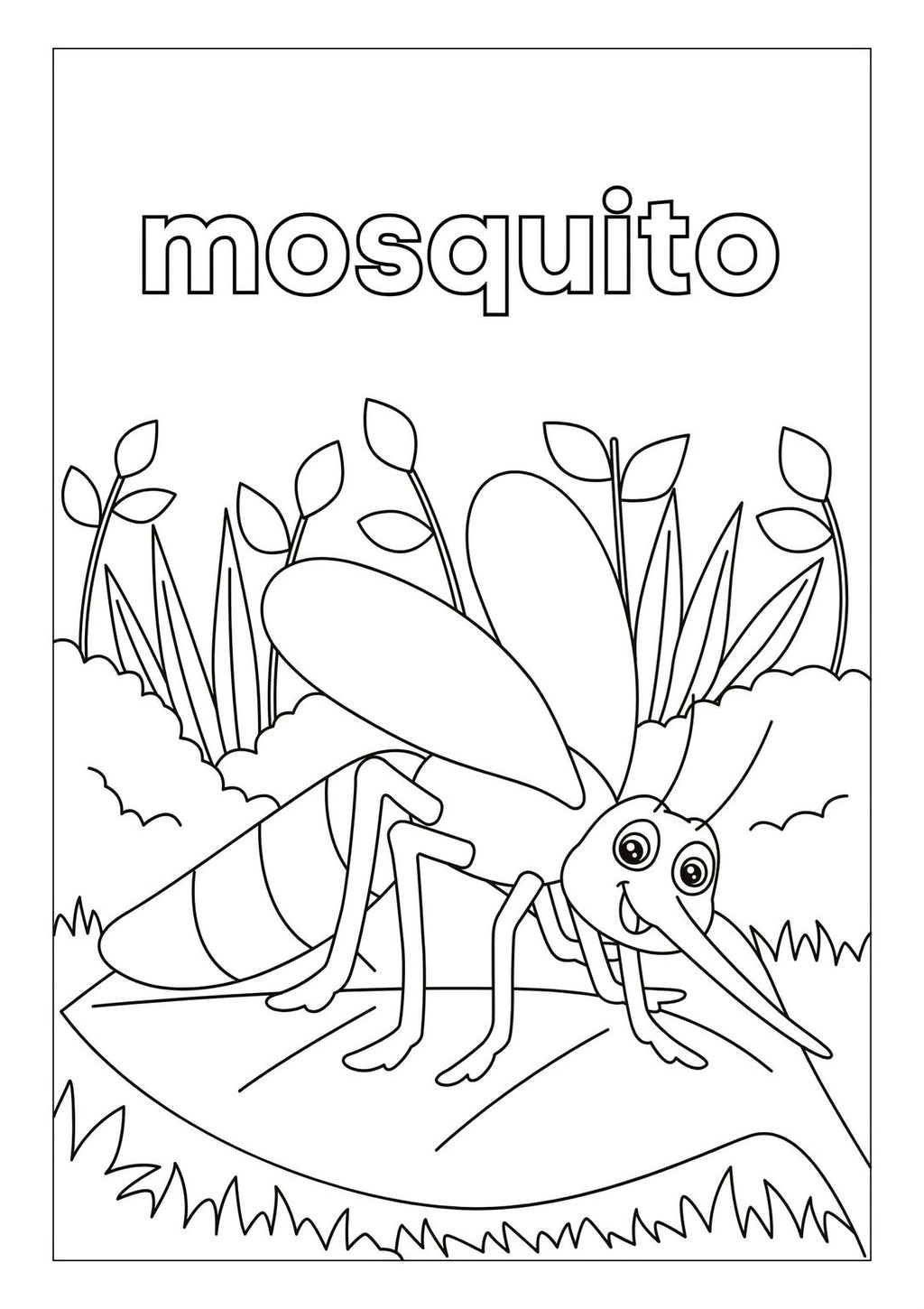 Animal Habitats Coloring Pages - Printable PDF Kids Animal Coloring Book, Learn Animals Homes - Mashiro's Mashup