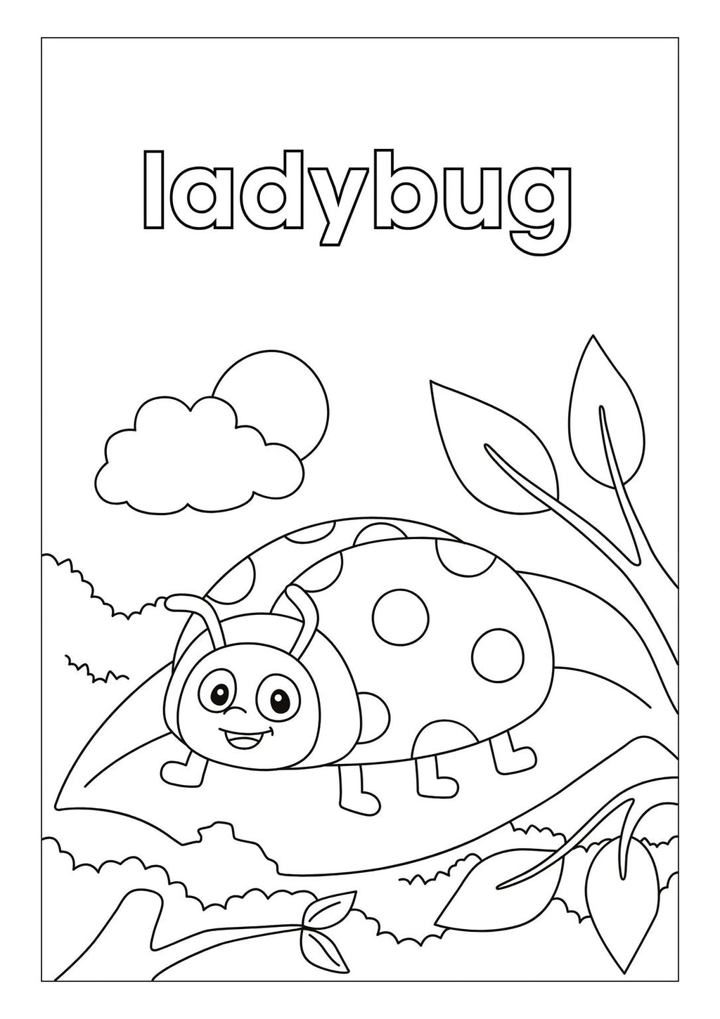 Animal Habitats Coloring Pages - Printable PDF Kids Animal Coloring Book, Learn Animals Homes - Mashiro's Mashup