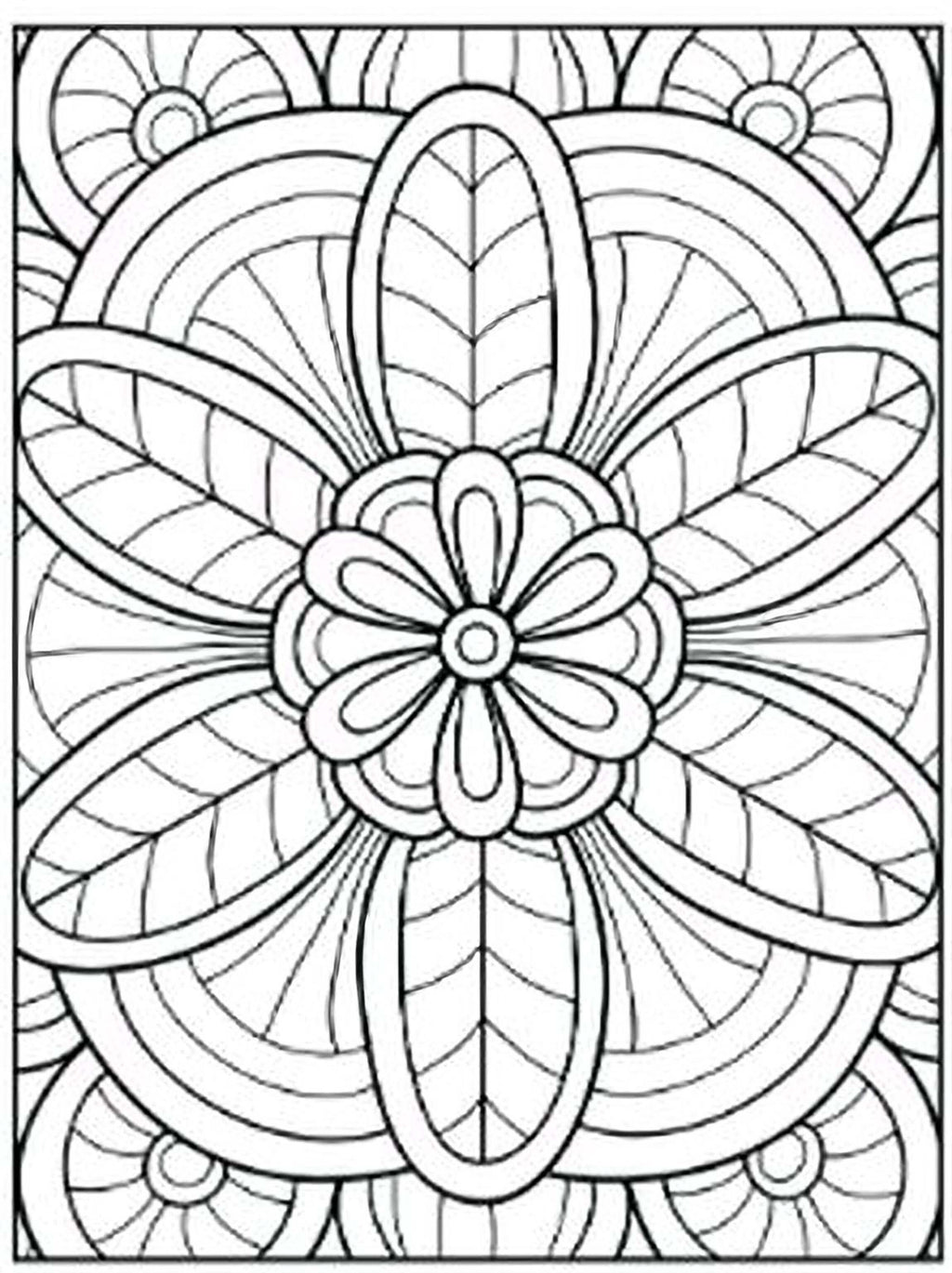 Mandalas à colorier-50 coloriages à imprimer en PDF | Art anti-stress et relaxant - Mashiro's Mashup
