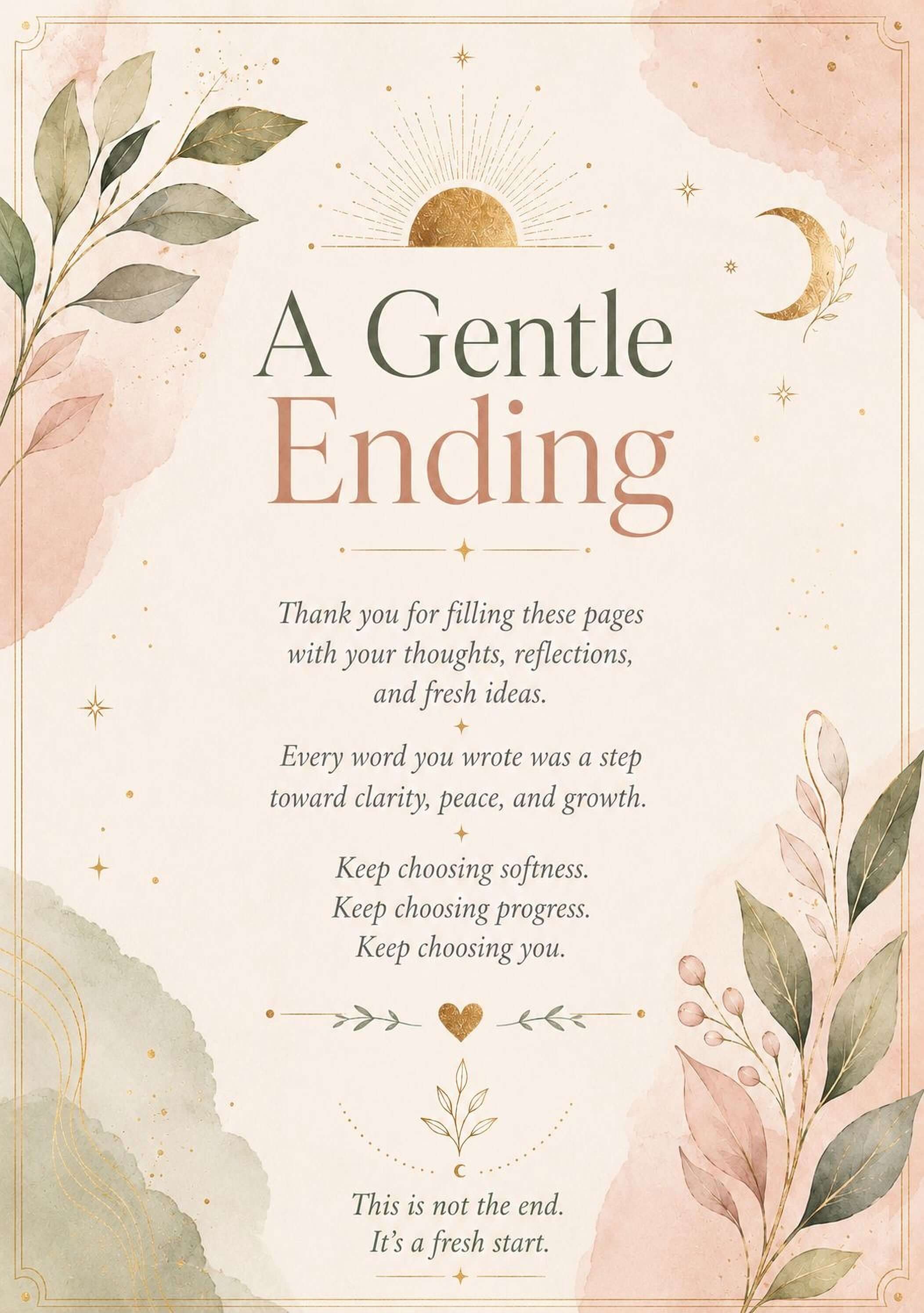 Printable Lined Journal – Digital Download with 100 Soft Reset Pages - Mashiro's Mashup