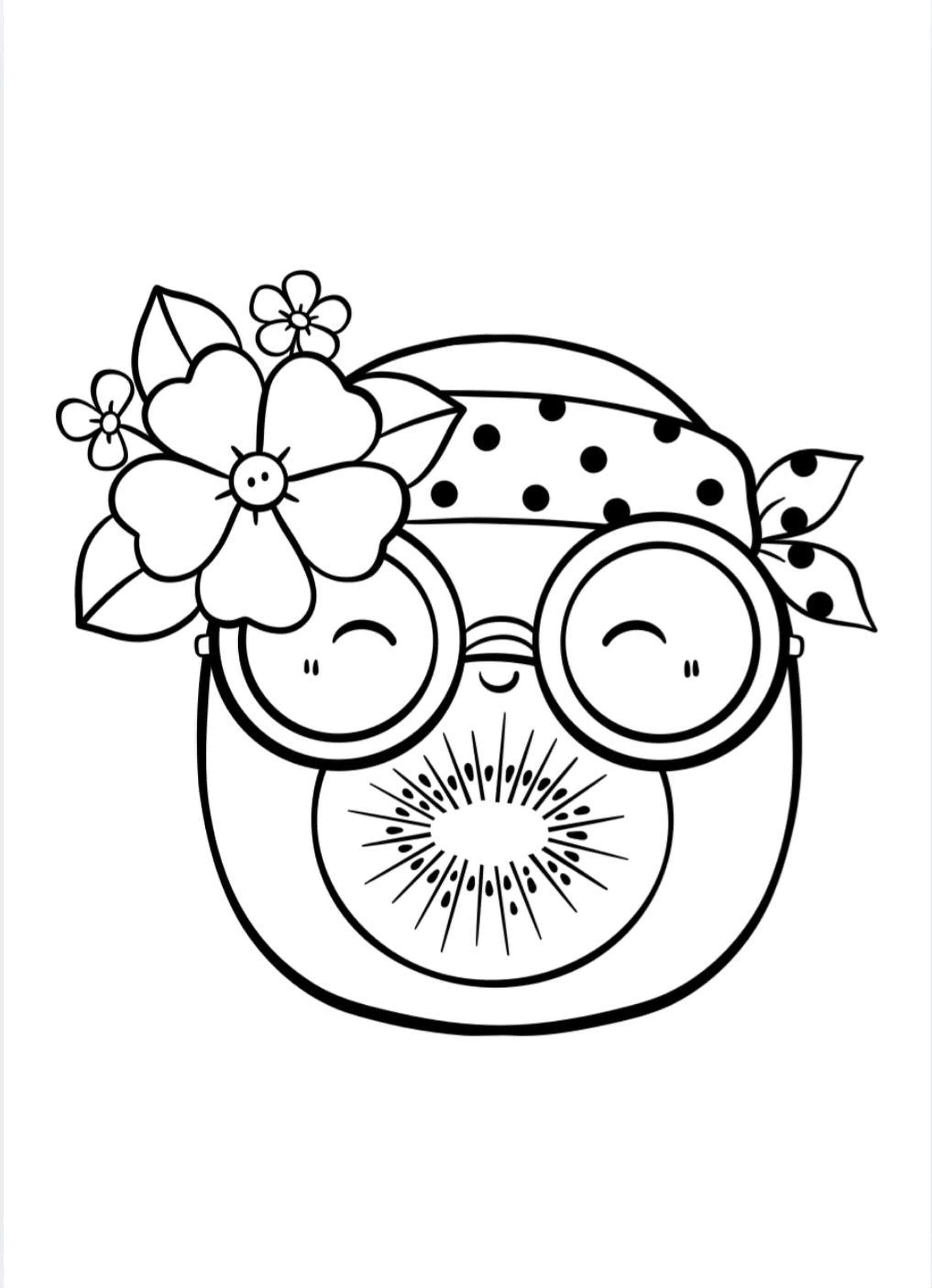 Spring Coloring Book - Printable Flower & Bunny Pages for Preschool Kids - Mashiro's Mashup