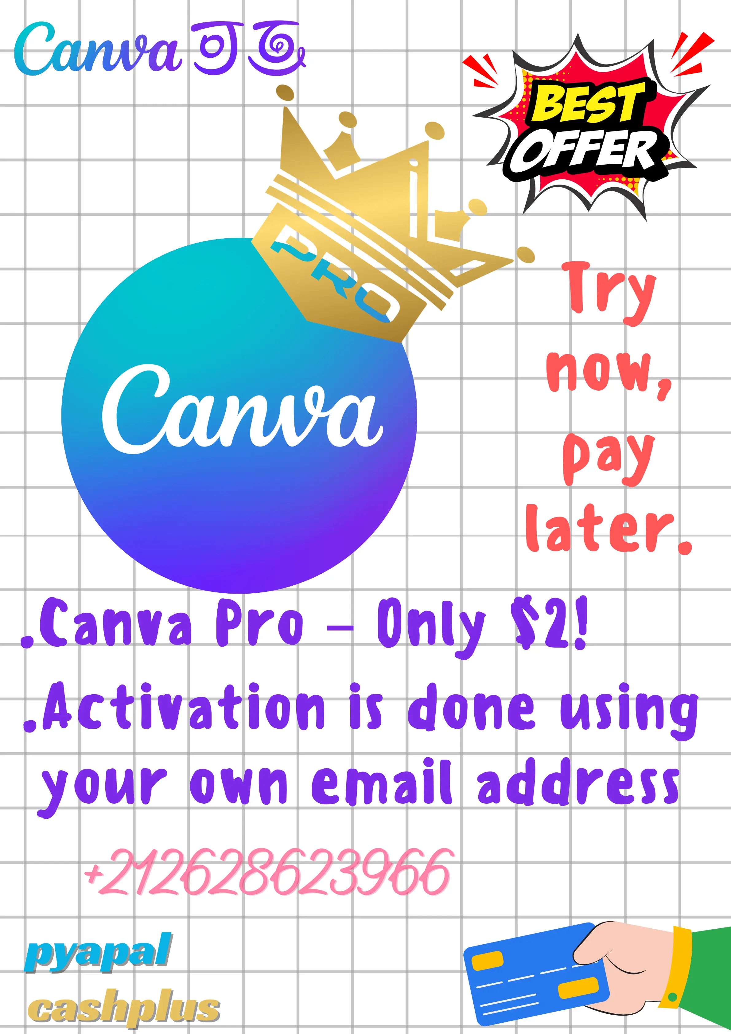 Canva Pro Subscription – Upgrade Canva Account With Premium Design Access & Brand Kit - Mashiro's Mashup