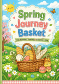 Spring Picnic Coloring Pages - Printable PDF Kids Coloring Sheets & Crafts - Mashiro's Mashup