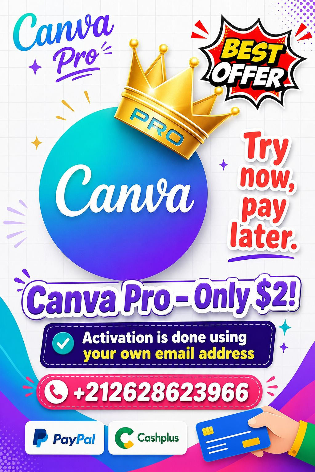 Canva Pro Subscription – Upgrade Canva Account With Premium Design Access & Brand Kit - Mashiro's Mashup