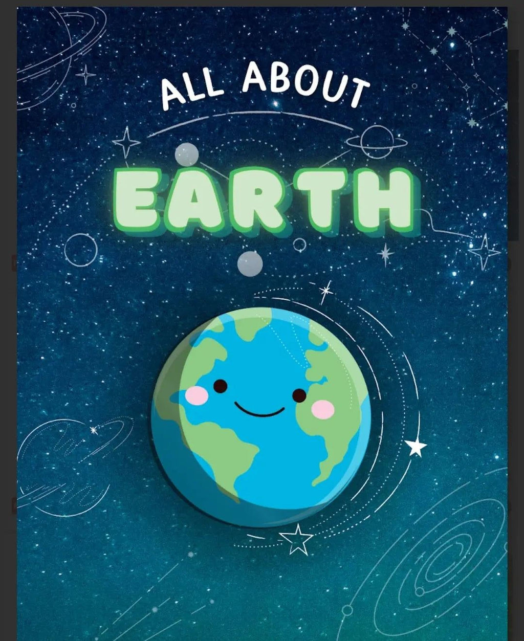 Planet Earth Book - Kids Printable Book With Earth Science Guide & Activities - Mashiro's Mashup